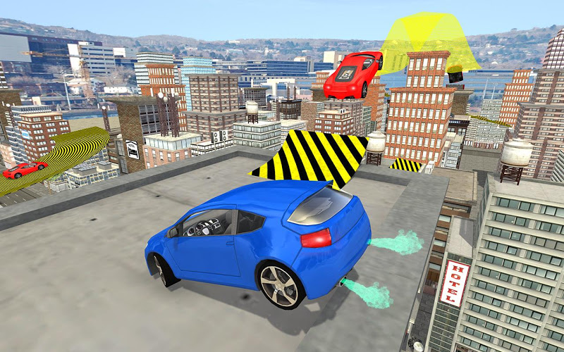 Crazy City Roof Stunts截图3