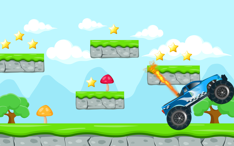 Monster Truck - Race Game截图3