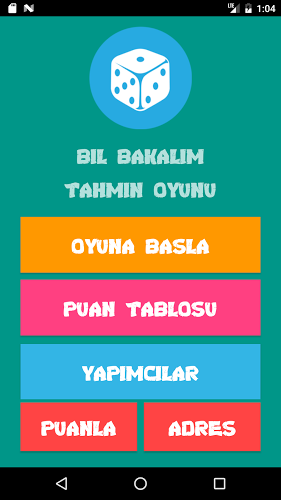 Bil BAKALIM Tahmin Oyunu截图2