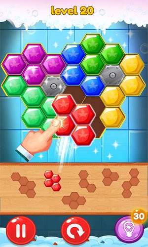 Block Mania - Hex Puzzle截图1