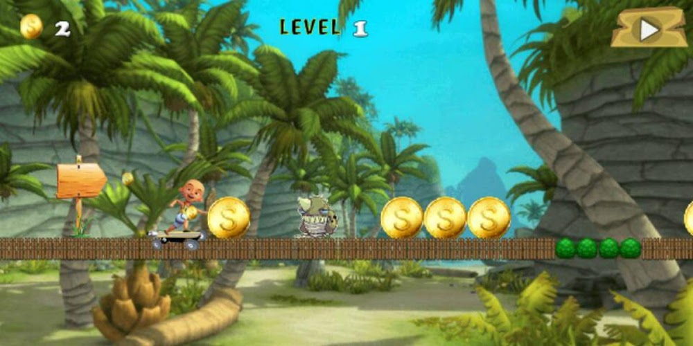 Upin Run Ipin Surf截图4