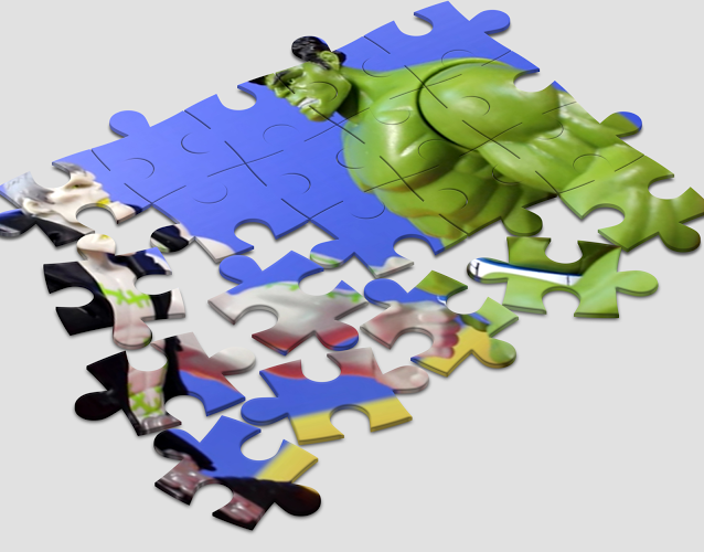 Hulk Puzzle Toys截图1