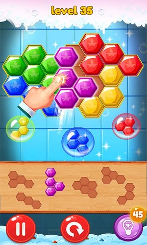 Block Mania - Hex Puzzle截图4