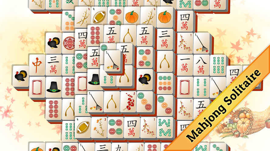 Thanksgiving Mahjong截图2