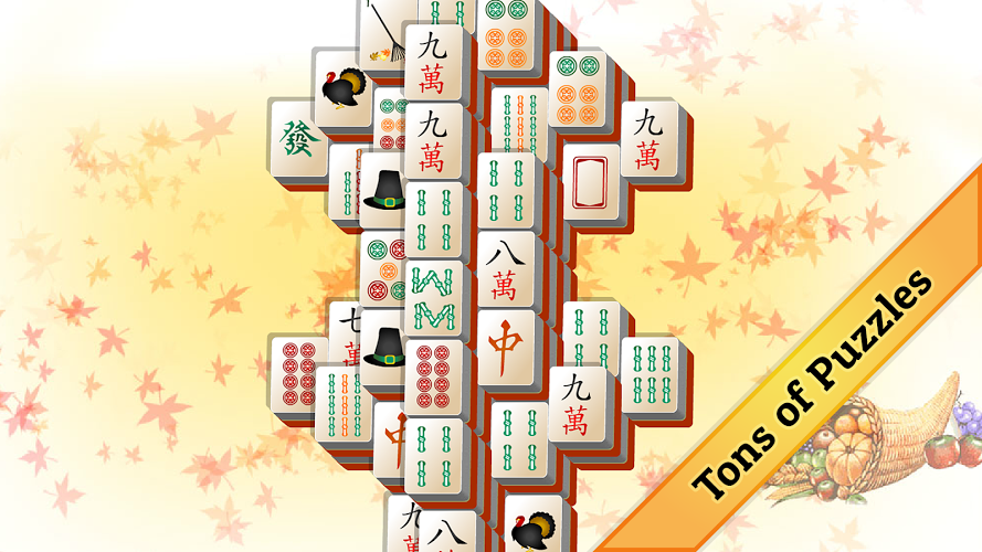 Thanksgiving Mahjong截图3