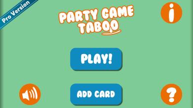 Party Game Taboo截图4