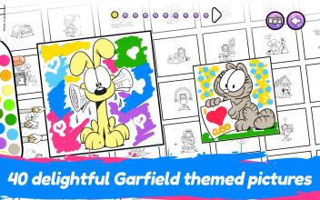 Garfield Color Book for Kids截图3