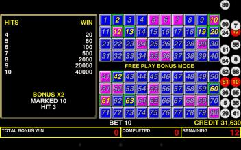 Keno Bonus Las Vegas Casino截图1