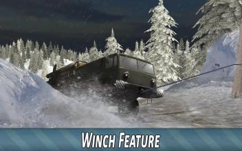 Winter Timber Truck Simulator截图3