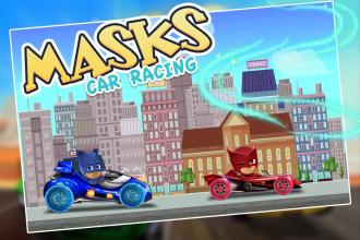 Masks Superheroes Car Racing Adventures截图1