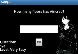 Sword Art Online Quiz截图2