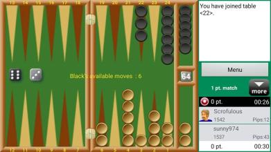 Backgammon - Real Players截图2