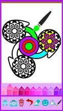 Coloring Book Fidget Spinner Free截图3