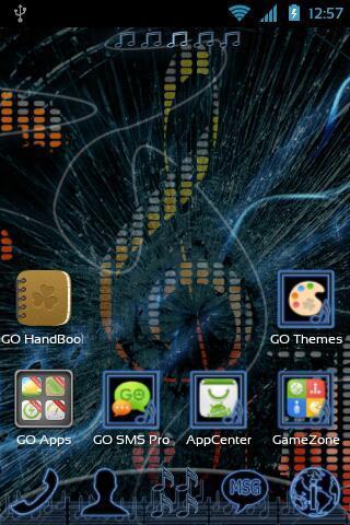 GO Launcher EX Music Theme截图4