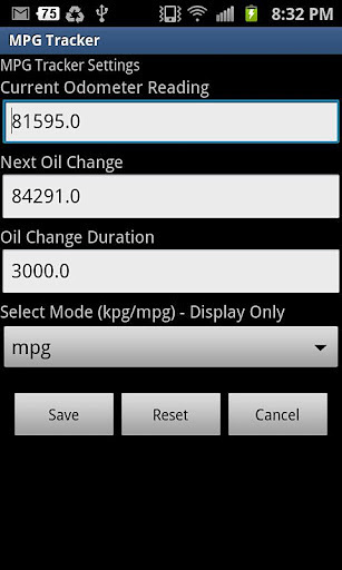 MPG Tracker截图5