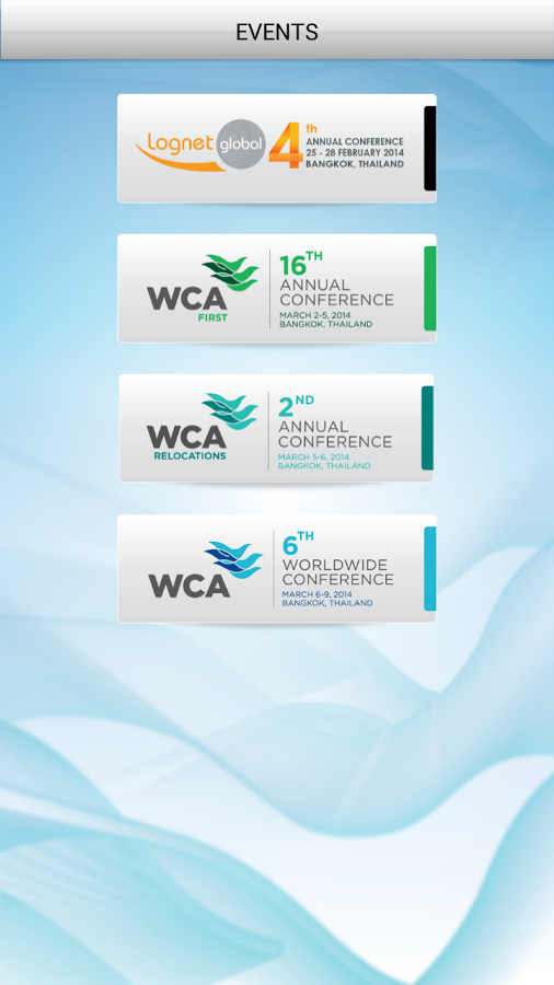 WCA Events截图1