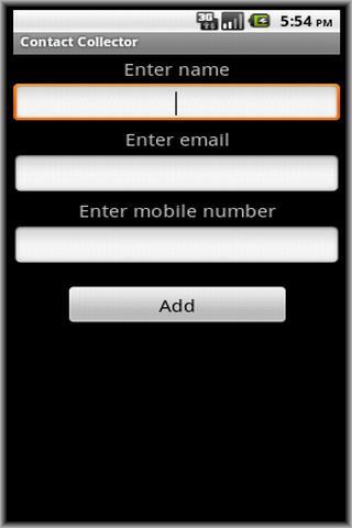 Contact Collector Ad截图1