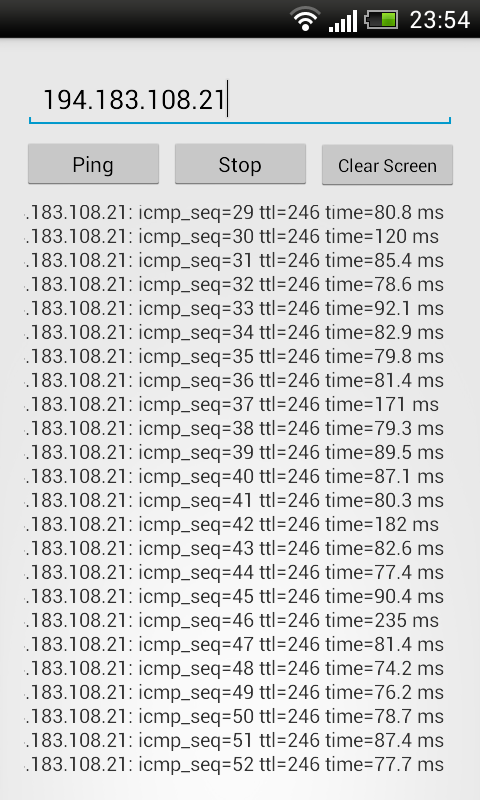 Ping(Host) Monitor截图7