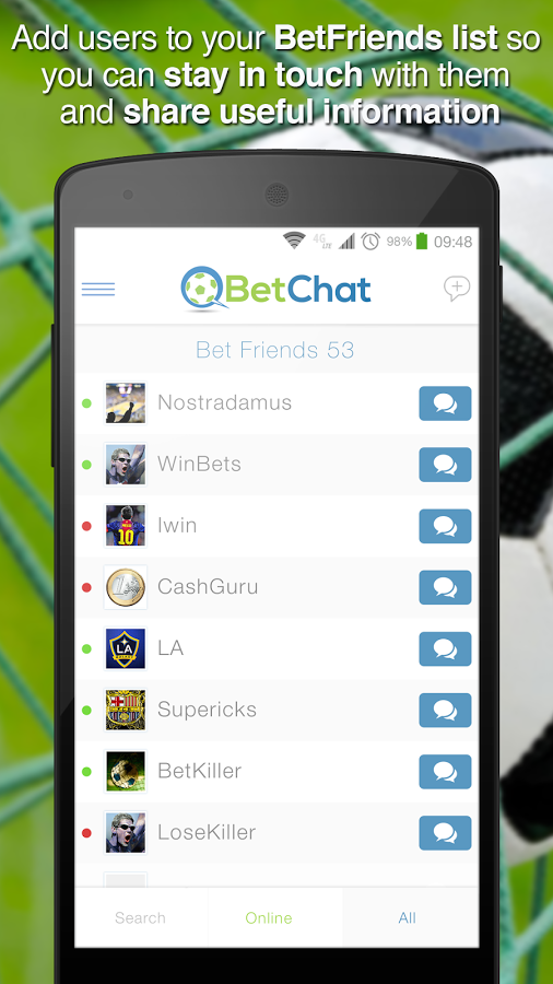 BetChat Messenger截图1