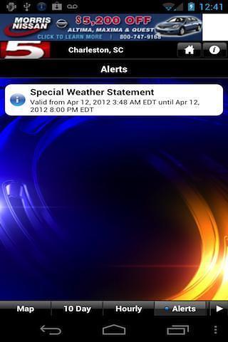 WCSC Live 5 Weather截图2