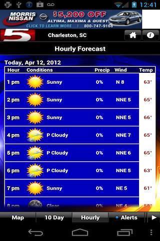 WCSC Live 5 Weather截图5