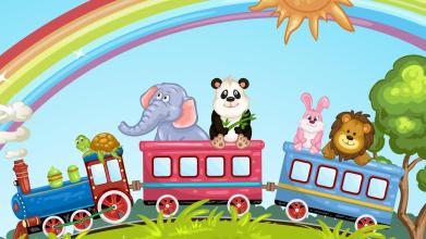 Animals Express Train for Kids截图1