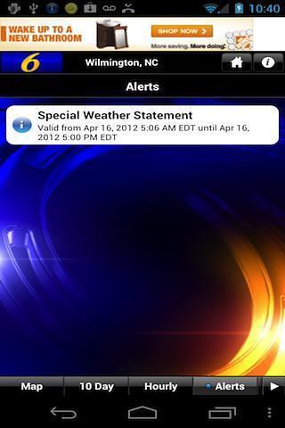 WECT 6 First Alert Weather截图3