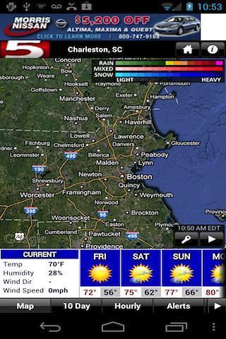 WCSC Live 5 Weather截图1