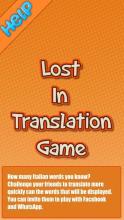 Lost in Translation Game截图1