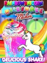 Rainbow Unicorn Milkshake FREE截图4