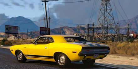 Muscle Car Dodge Driving Challenger Simulator 3D截图3