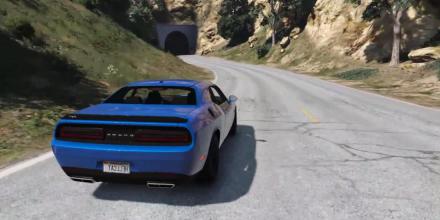 Muscle Car Dodge Driving Challenger Simulator 3D截图1