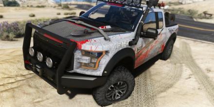 Rally Ford Xtreme Off Road Raptor Simulator 3D截图4