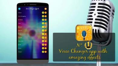 Voice Changer Effects (Free voice changer app)截图1