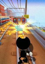 Subway Bendy Jungle run : Ink surfer截图3