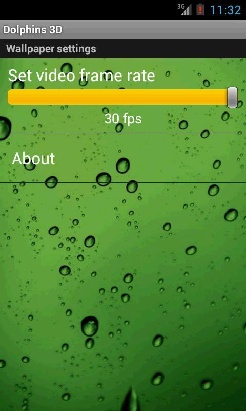海豚3D。動態壁紙。截图4