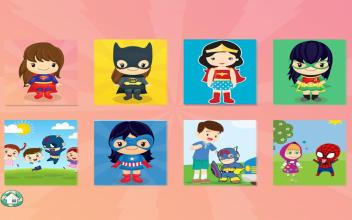 Puzzle SuperGirls and Superhero Jigsaw Picture截图3