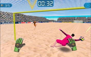 Soccer Goalkeeper - Beach Coast Goalie截图3