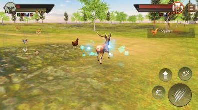 Wild Stag Deer Simulator - Be a wild male deer sim截图4