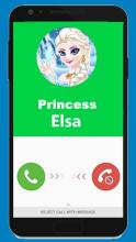 Fake Call Princess Elsa Prank截图1