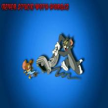 Subway Jerry Cheese Run Tom 3D Game截图1