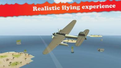 Sea Plane Flight Sim : Island Tourist Transporter截图4