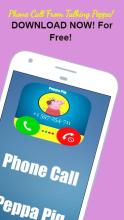 Phone Call Simulator For Pepa pig截图1