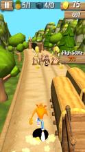 Subway crash runner: bandicoot & n-sane trilogy 3D截图3