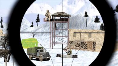 Sniper Commando Snow Mission截图4