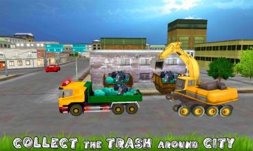 City Excavator Garbage Truck截图1