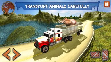 Zoo Animal Capturing & Transport Truck Driver截图2