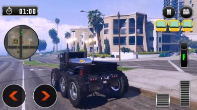 Rally Monster 6x6 Truck Simulator 2018截图3