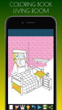 Coloring Page Living Room截图5