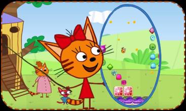 Three Cats Jump kids games截图2